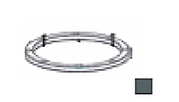 AquaStar 8" Vinyl Clamping Ring and Gasket Replacement Kit | Dark Gray | 8VK105
