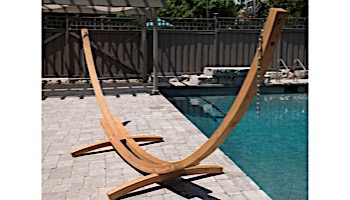 Vivere Arc Hammock Stand | 15-Foot Solid Pine | 15ARCSP