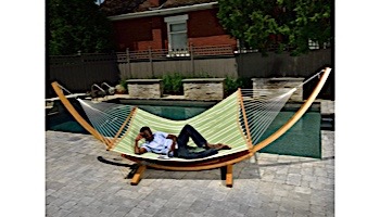 Vivere Arc Hammock Stand | 15-Foot Solid Pine | 15ARCSP