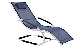 Vivere Wave Lounger | Sky Blue | WAVEL1-SB