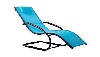 Vivere Wave Lounger | Ocean Blue | WAVELNG1-OB