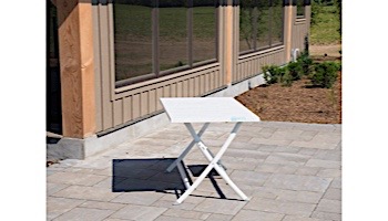 Vivere Brunch Folding Table | White | BRAT-WH