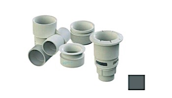 Aquastar AquaThunder 2.5" Gunite Jet Body Assembly | without Niche | Dark Gray | ATG205