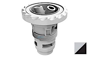 AquaStar AquaThunder Rotational Jet Barrel with Light Gray WAVE Logo and Black Rubber Overmold | Double | ATGB40302A-7