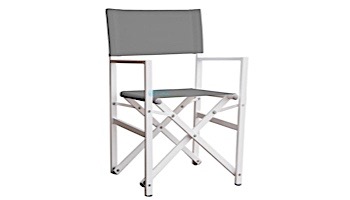 Vivere Studio Folding Director's Chair | Dark Gray | STUC-DG
