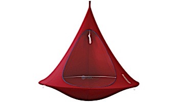Vivere Single Cacoon Hanging Chair | Chili Red | CACSR5