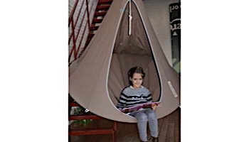 Vivere Single Cacoon Hanging Chair | Taupe | CACST7