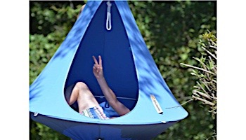 Vivere Single Cacoon Hanging Chair | Sky Blue | CACSB4
