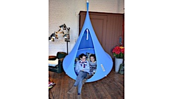 Vivere Single Cacoon Hanging Chair | Sky Blue | CACSB4