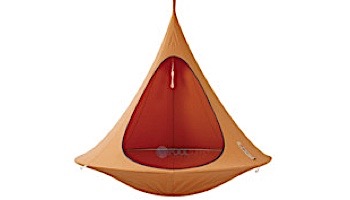 Vivere Single Cacoon Hanging Chair | Chili Red | CACSR5