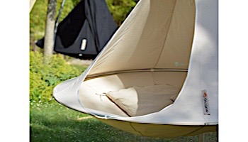 Vivere Double Cacoon Hanging Chair | Natural White | CACDW1