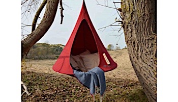 Vivere Bonsai Cacoon Hanging Chair | Chili Red | CACBR5