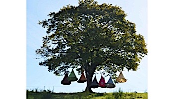 Vivere Bonsai Cacoon Hanging Chair | Chili Red | CACBR5