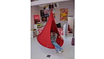 Vivere Bonsai Cacoon Hanging Chair | Chili Red | CACBR5