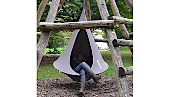 Vivere Bonsai Cacoon Hanging Chair | Taupe | CACBT7