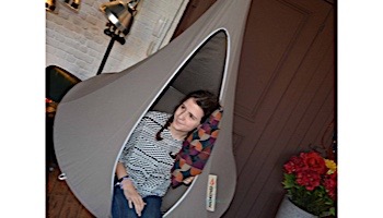 Vivere Bonsai Cacoon Hanging Chair | Taupe | CACBT7