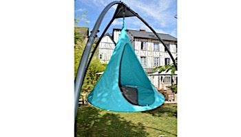 Vivere Bonsai Cacoon Hanging Chair | Turquoise | CACBLB10