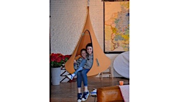 Vivere Bonsai Cacoon Hanging Chair | Mango | CACBM3