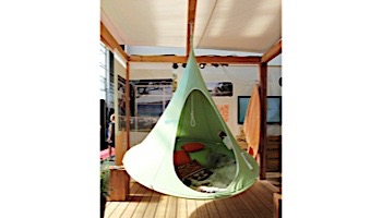Vivere Double Cacoon Hanging Chair | Leaf Green | CACDG2