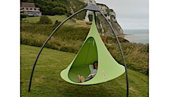 Vivere Double Cacoon Hanging Chair | Leaf Green | CACDG2