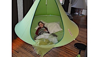 Vivere Double Cacoon Hanging Chair | Leaf Green | CACDG2