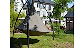 Vivere Double Cacoon Hanging Chair | Taupe | CACDT7