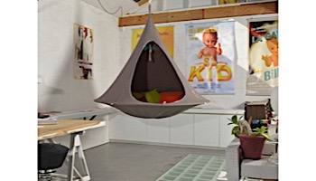 Vivere Double Cacoon Hanging Chair | Taupe | CACDT7