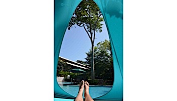 Vivere Double Cacoon Hanging Chair | Turquoise | CACDBL10