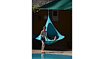 Vivere Double Cacoon Hanging Chair | Turquoise | CACDBL10