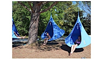 Vivere Double Cacoon Hanging Chair | Sky Blue | CACDB4
