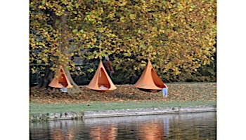 Vivere Double Cacoon Hanging Chair | Mango | CACDM3
