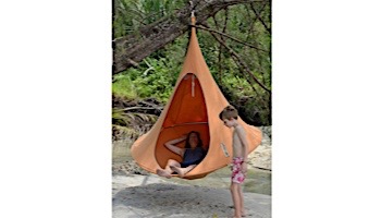 Vivere Double Cacoon Hanging Chair | Mango | CACDM3