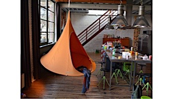 Vivere Double Cacoon Hanging Chair | Mango | CACDM3