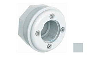 AquaStar 4 Screw Vinyl Fitting with 1 1/2" Socket | Light Gray | ES1408SL03