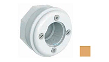 AquaStar 4 Screw Vinyl Fitting with 1 1/2" Socket | Tan | ES1408SL08