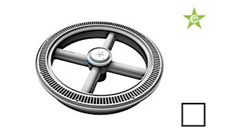 AquaStar 20" Full Circle Drain Cover | White | FC09101