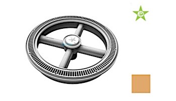 AquaStar 20" Full Circle Drain Cover | Tan | FC09108