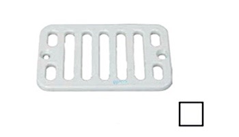 AquaStar Gutter Deck Drain Lid Only | White | GDDL101