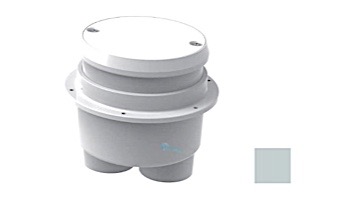 AquaStar Junction Box with Round Lid | Light Gray | JBR103