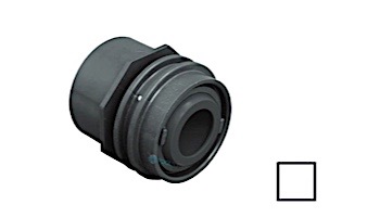 AquaStar Choice Flush Mount Return/Water Barrier with 1.5" Socket With 1/2" Orifice | Clear | JE3100C