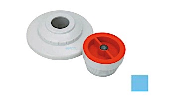 AquaStar 1/2" Extender with 3-Piece Decorative Cover and Plaster Cap with 3/4" Orifice | Blue | MP104B