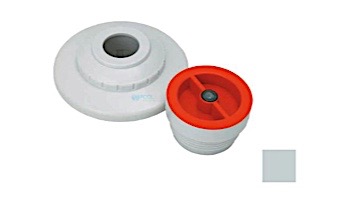 AquaStar 1/2" Extender with 3 pc Decorative Cover and Plaster Cap with Slotted Orifice | Light Gray | MP103D