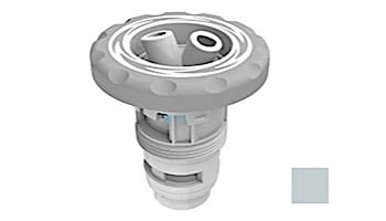AquaStar AquaThunder Rotational Jet Barrel with Light Gray WAVE Logo and Light Gray Rubber Overmold | Double | ATGB40303A-7