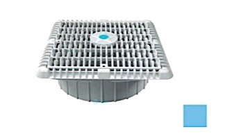 AquaStar 9" Suction Outlet Cover with Deep Mud Frame | Blue | WAV9WR104A
