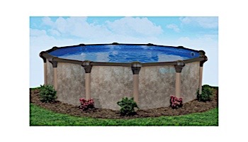 Laguna 24' Round Above Ground Pool | Ultimate Package 52" Wall | 168087