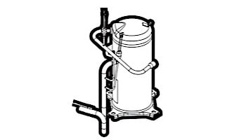 **USE SMX301150010** Hayward Compressor for HeatPro Heat Pump | HPX11024203