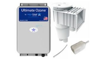 AquaStar Ultimate Ozone Corona Discharge Pump Kit | up to 40,000 gallons | .28 Amps 110/120 Volts | U3000