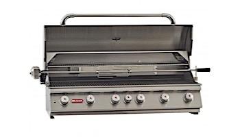 Bull Barbecue Diablo 6-Burner Stainless Steel Built-In Propane Grill with Lights | 62648
