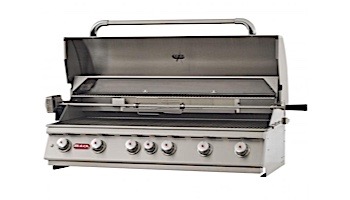 Bull Barbecue Diablo 6-Burner Stainless Steel 46" Built-In Natural Gas Grill with Lights | 62649
