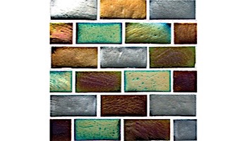 National Pool Tile Spectra 7/8 x 1 7/8 Glass | Harlequin |  OCN-HARLEQUIN1X2